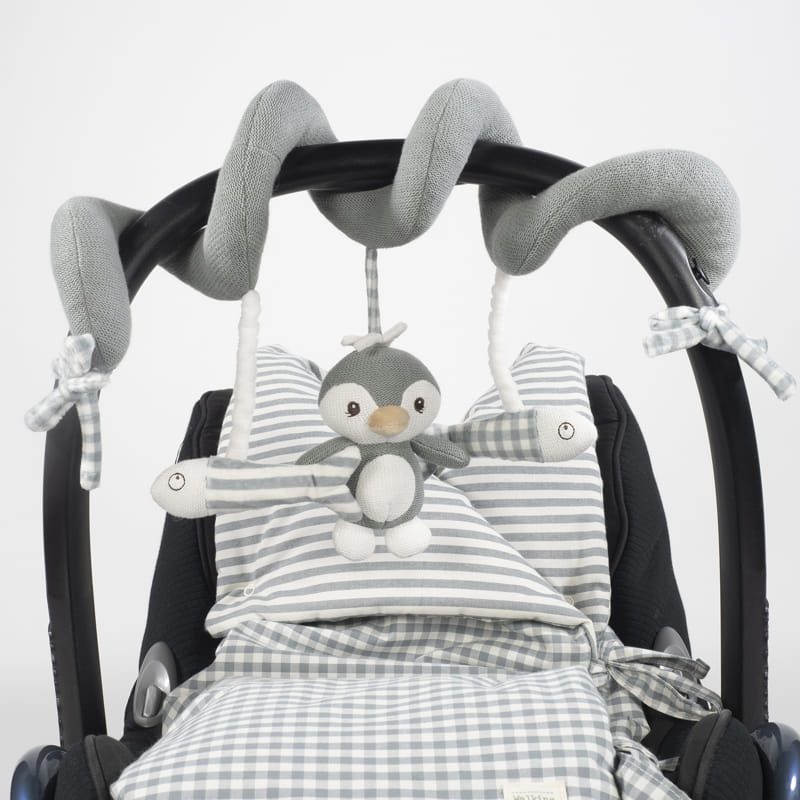 Peluche atividade Pinguim da Walking Mum "Praliné Matcha"