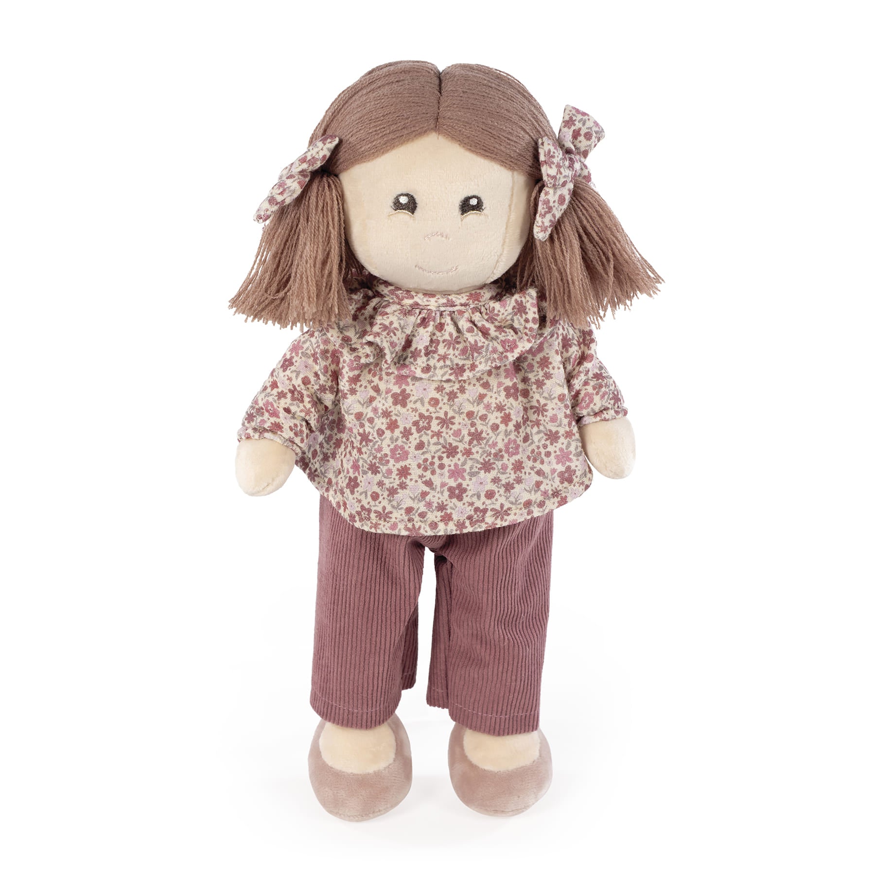 Peluche boneca Bibi 35cm da Pasito a Pasito "Cherry Flowers"