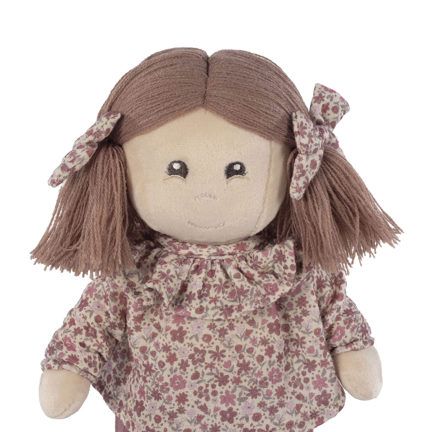 Peluche boneca Bibi 35cm da Pasito a Pasito "Cherry Flowers"