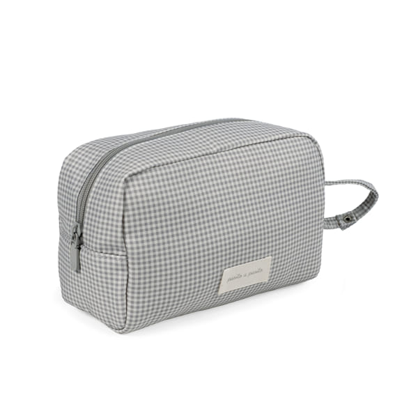 Necessaire da Pasito a Pasito "Little Bloom Vichy Grey"