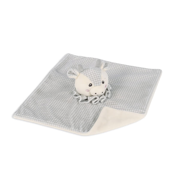 Peluche vaquinha doudou da Pasito a Pasito "Little Bloom Gris"