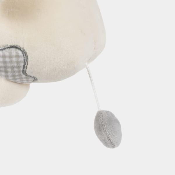 Peluche musical vaquinha da Pasito a Pasito "Little Bloom Gris"