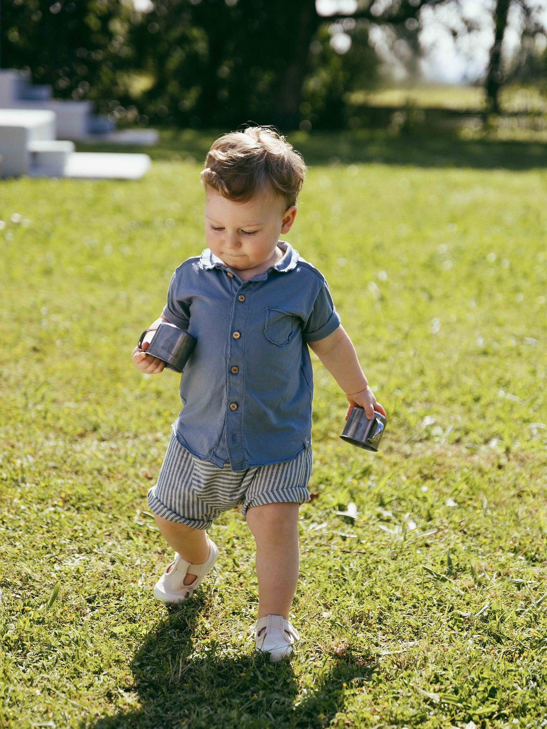 Polo em malha lisa com bolso da Snug