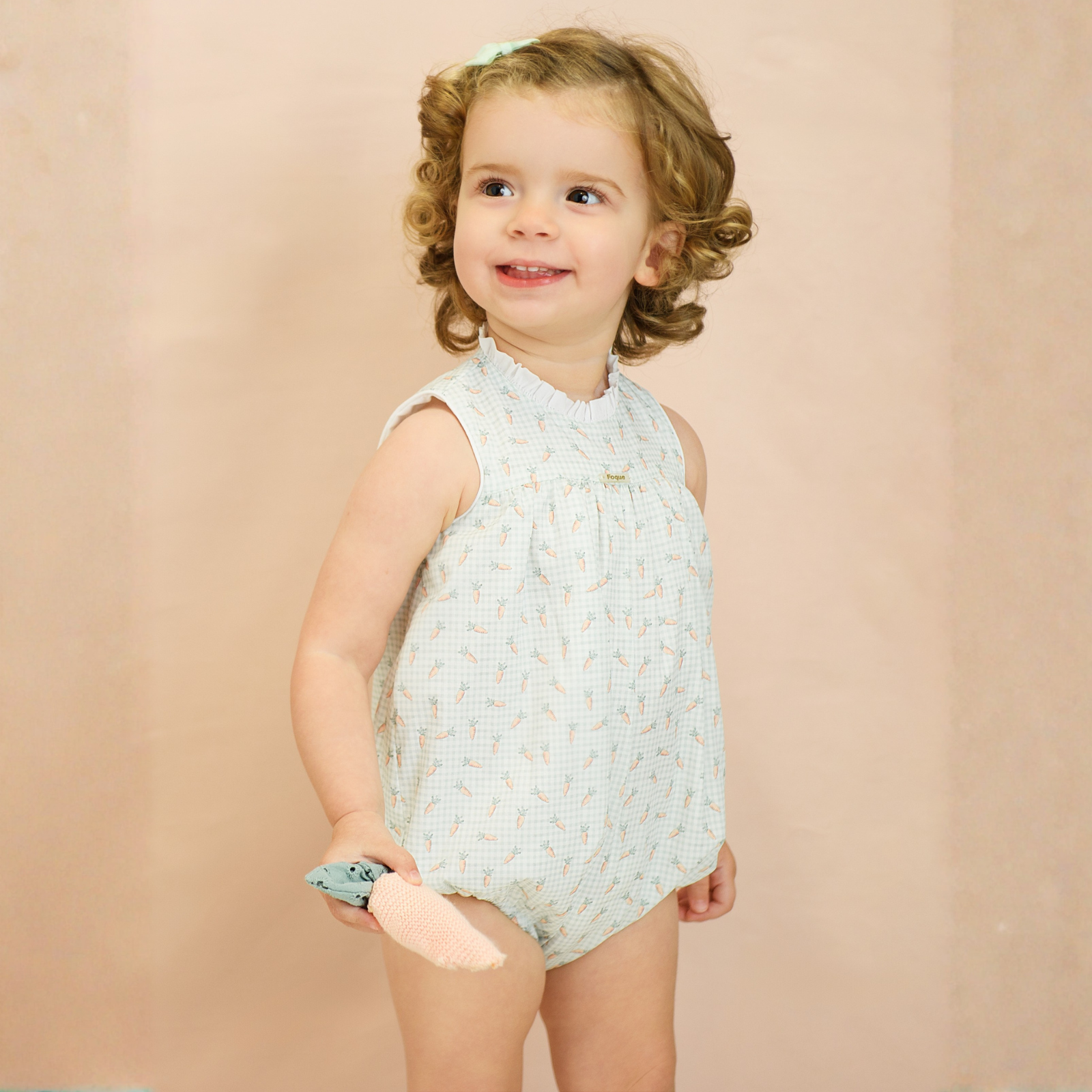 Fofo unissexo com estampado para bebe da Foque "El Campo"