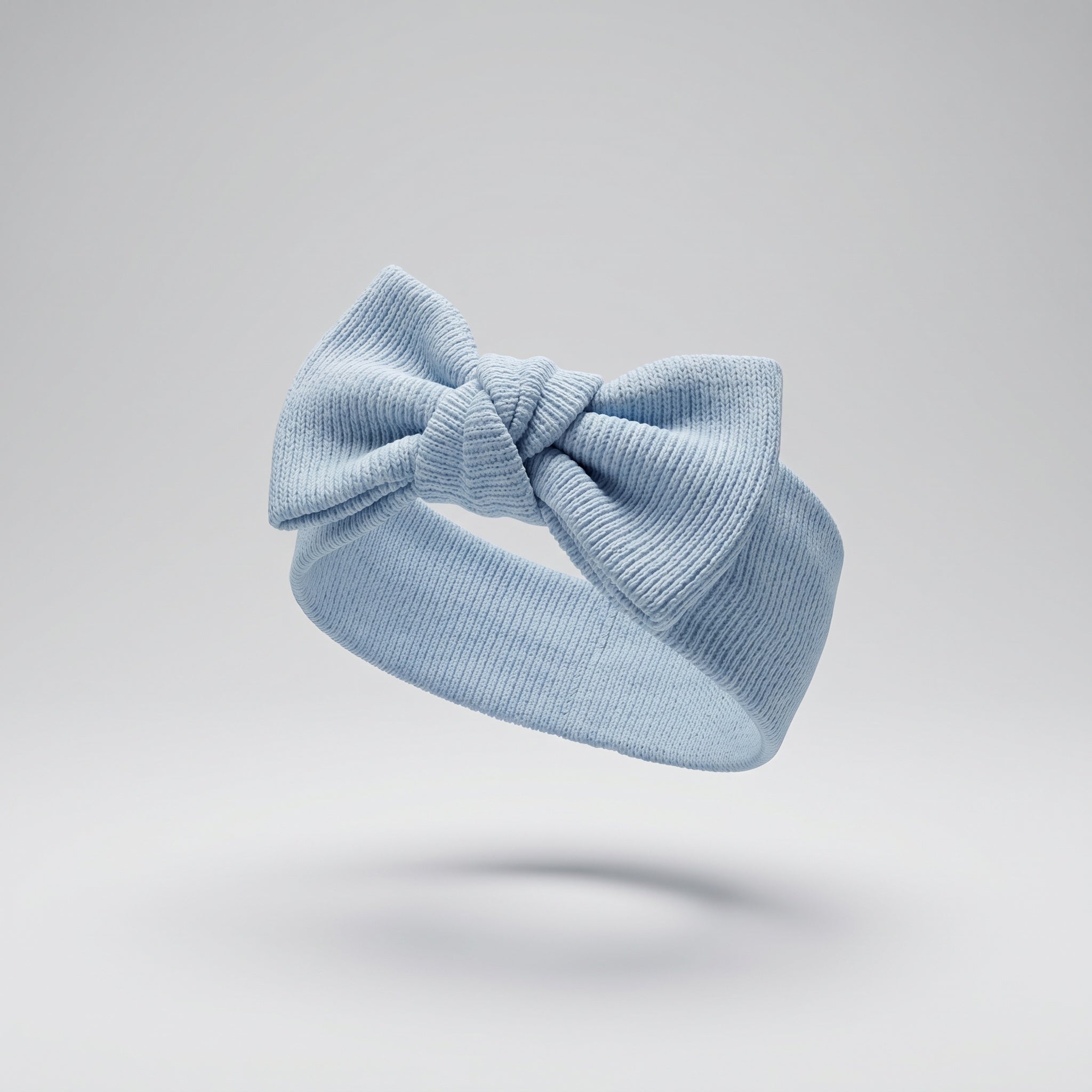 Fita de malha azul para bebé menina "Basic"