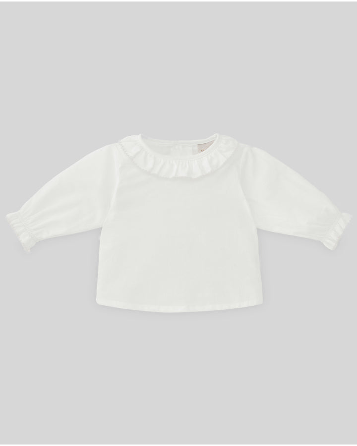 Blusa recém nascido pérola da Paz Rodriguez "Val"