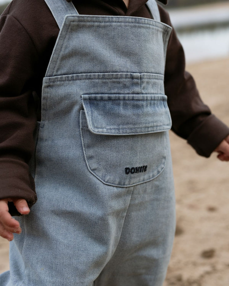 Jardineira azul Caspar Overalls da Donsje