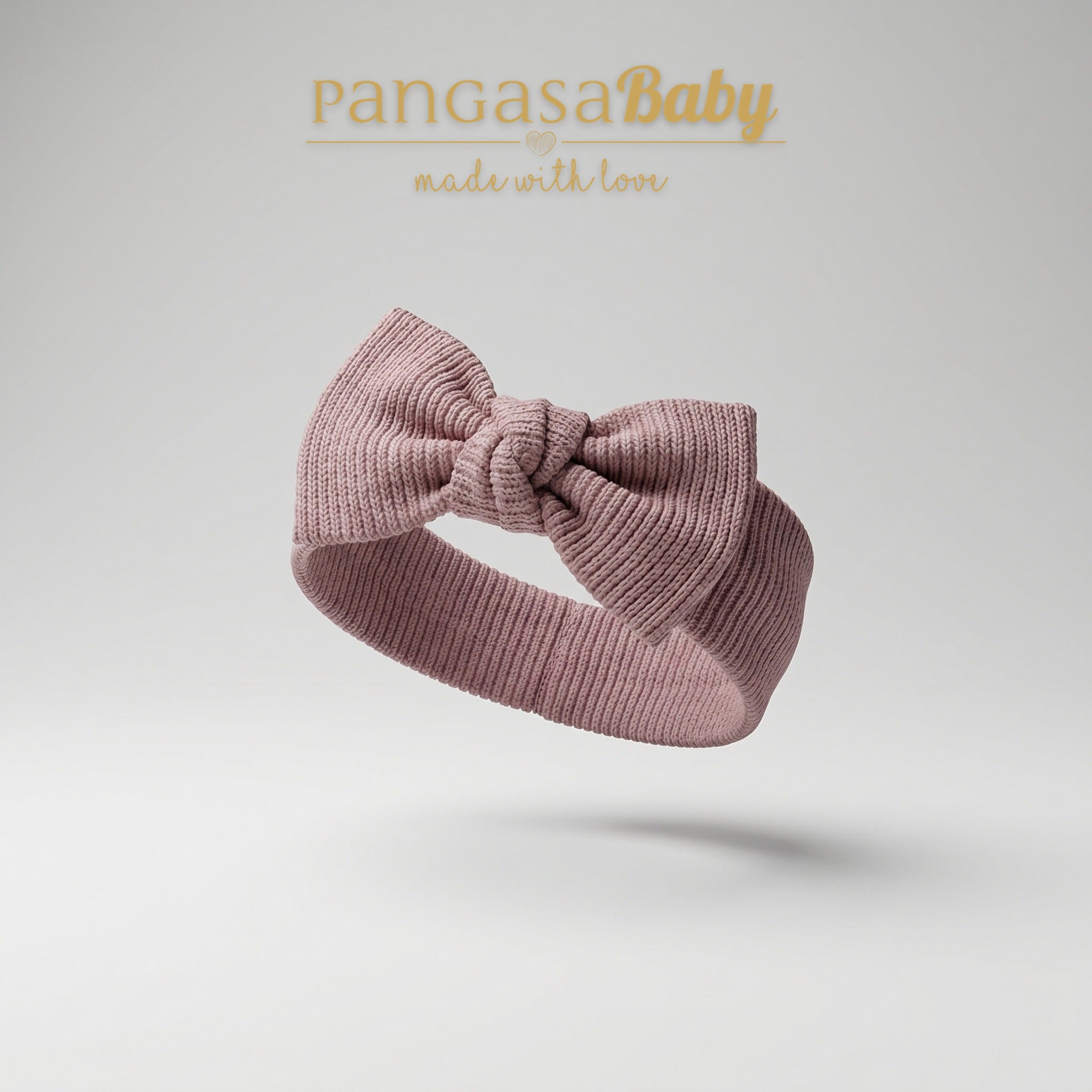 Fita de malha rosa vintage para bebé menina "Vintage"