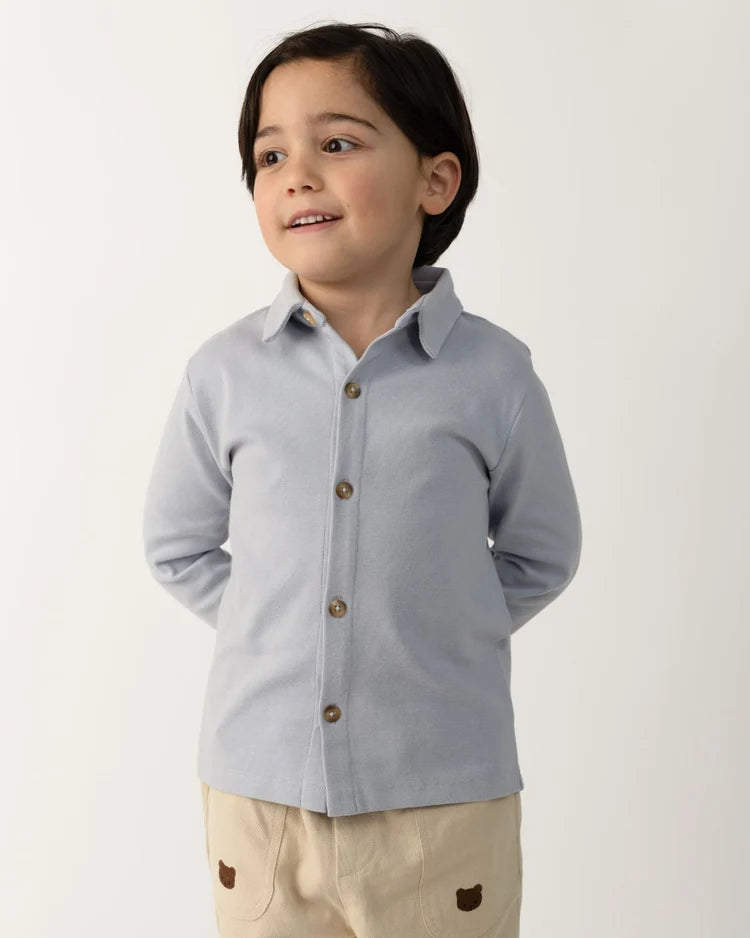 Camisa azul Touten da Donsje