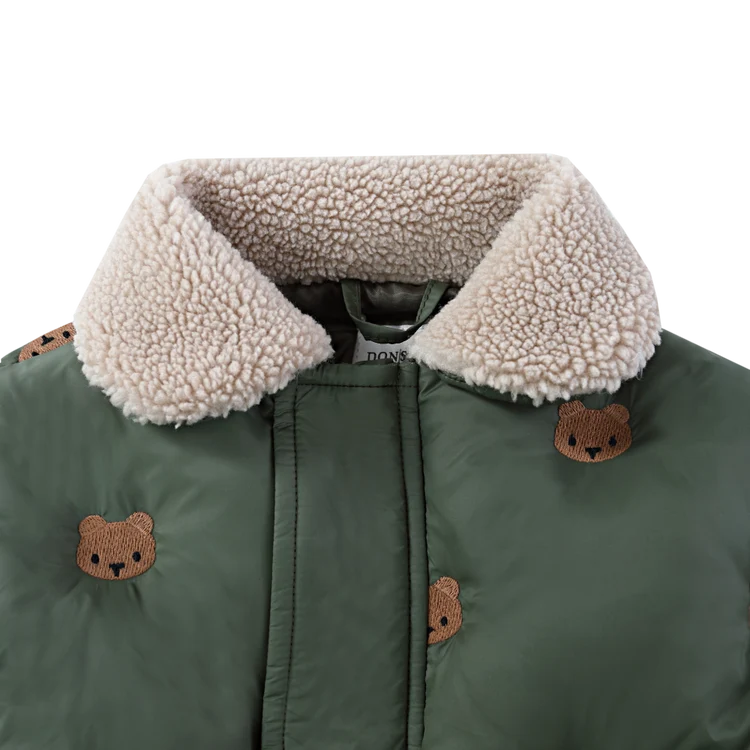 Casaco verde Florus Bears da Donsje
