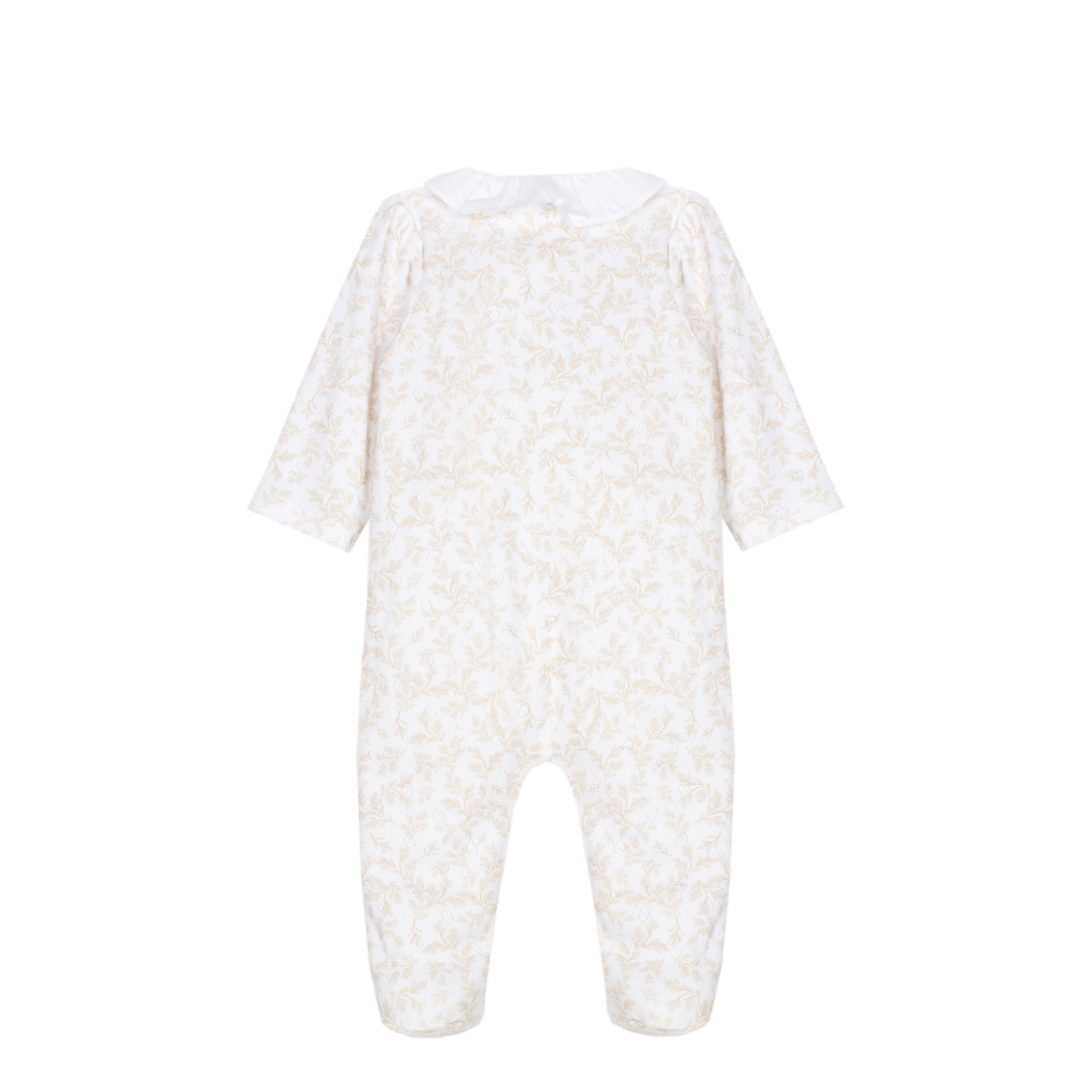 Babygrow em malha para menina cor bege da Patachou "Nature"