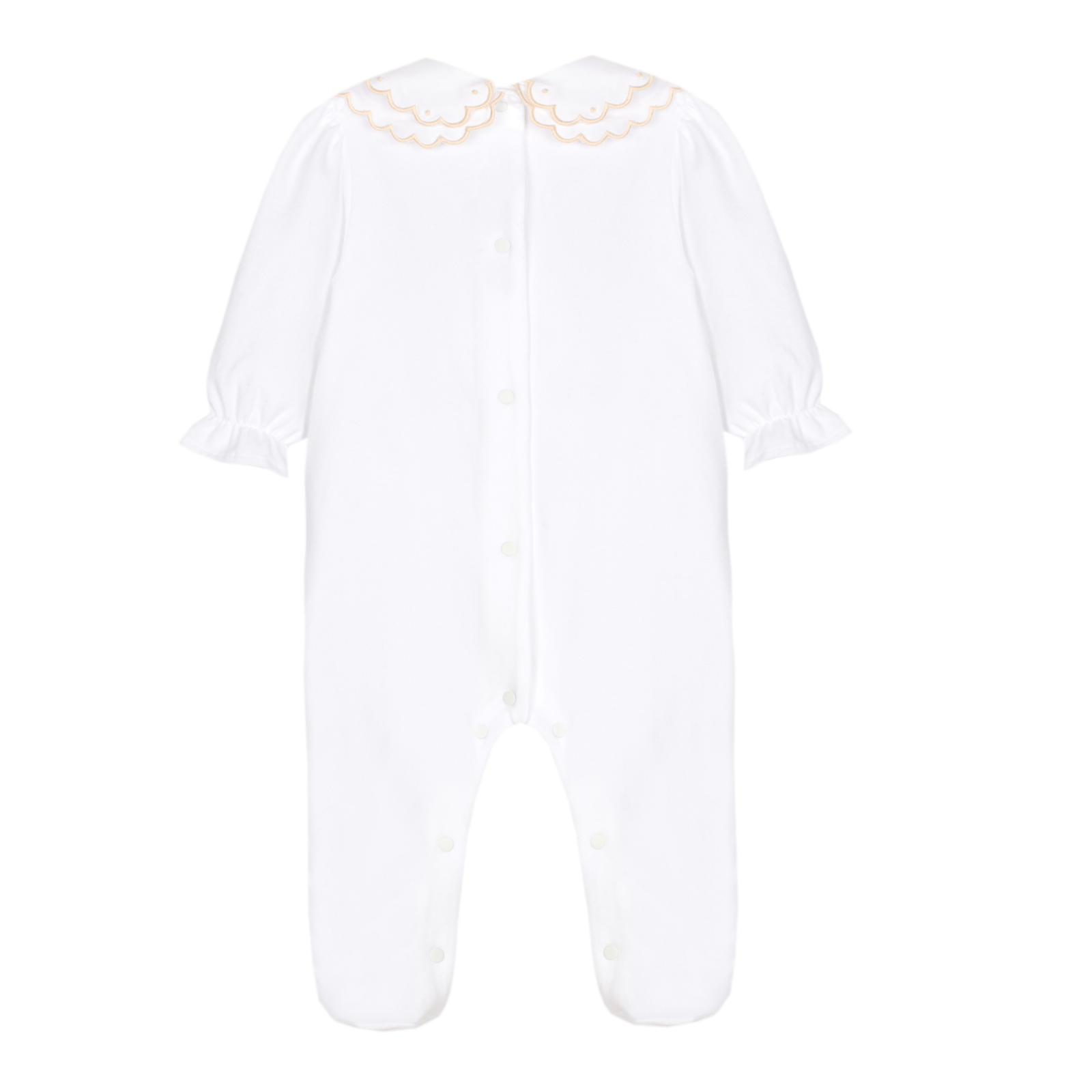 Babygrow em malha para bebé cor perola da Patachou "Nature"