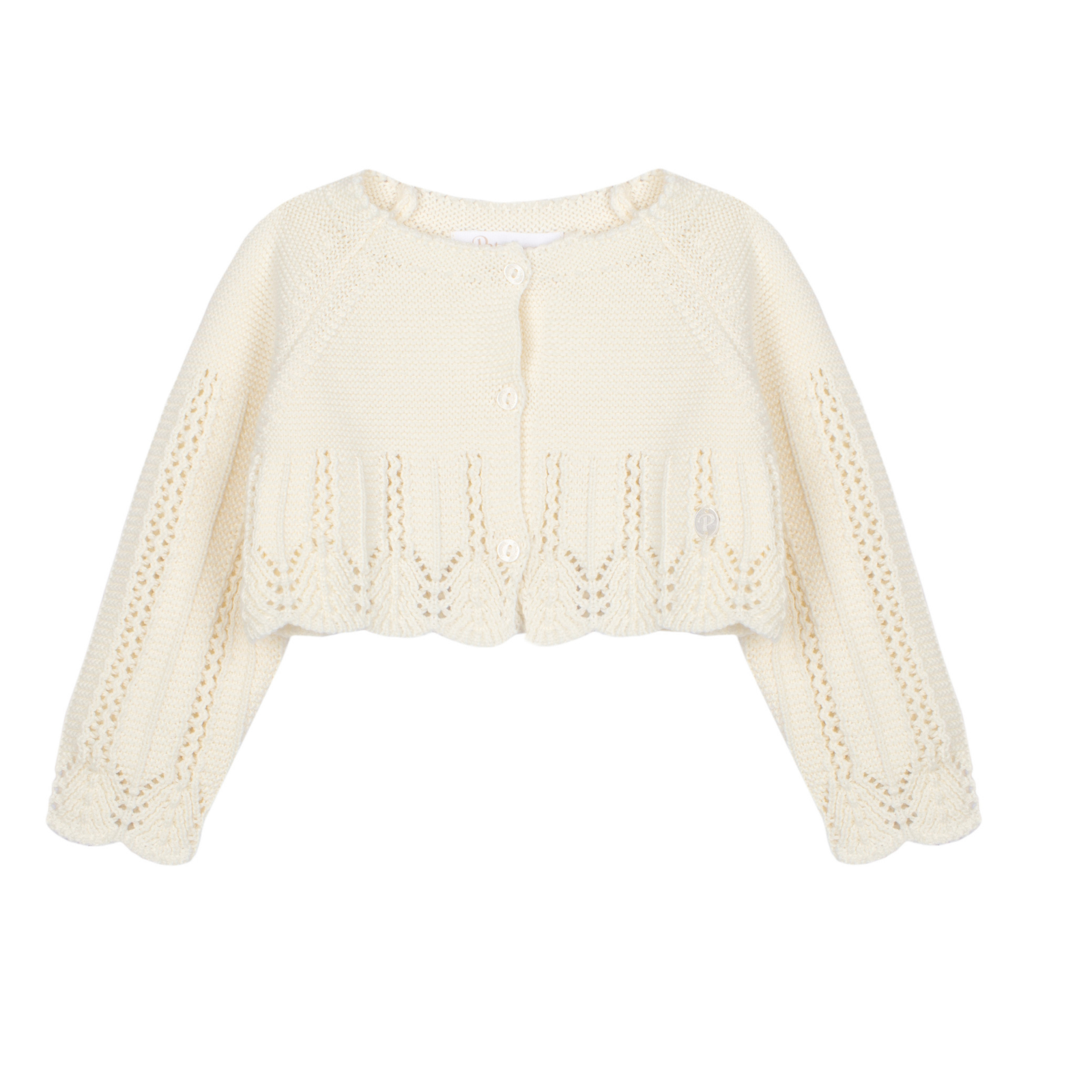 Bolero em malha pérola da Patachou "Soccasion"