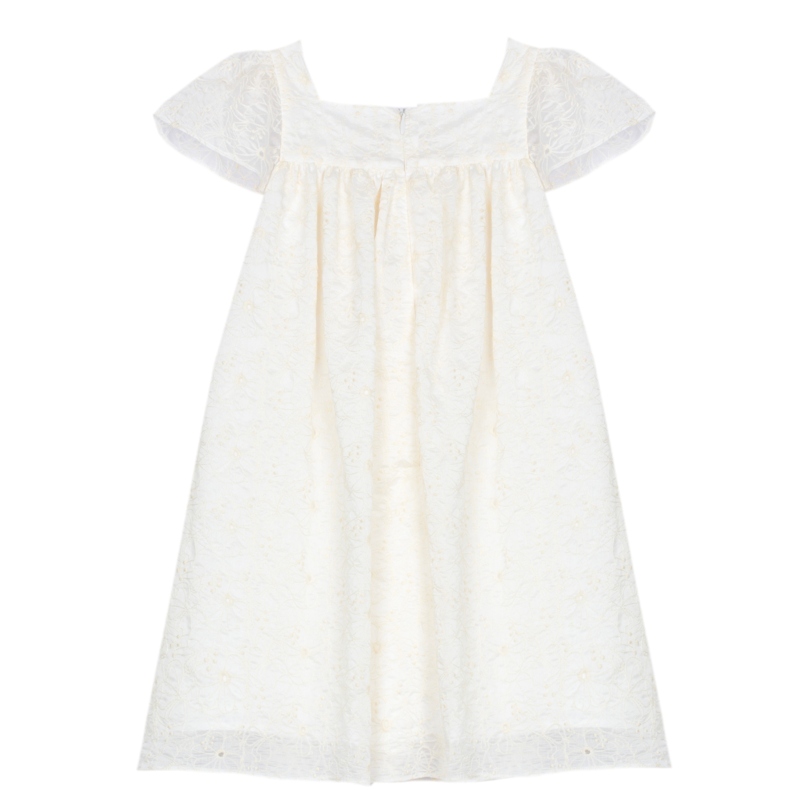 Vestido tons pérola para menina da Patachou "Party White"