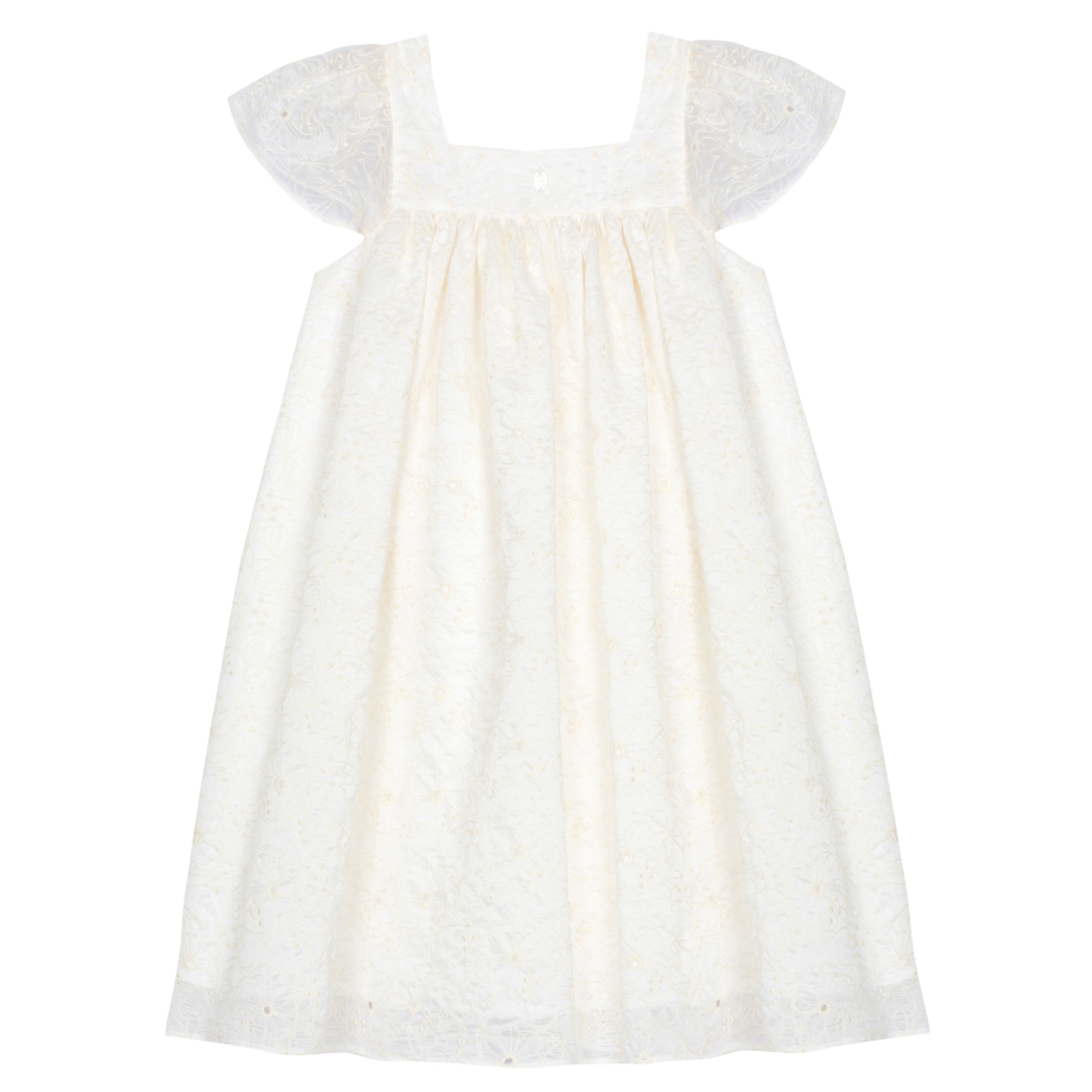 Vestido tons pérola para menina da Patachou "Party White"