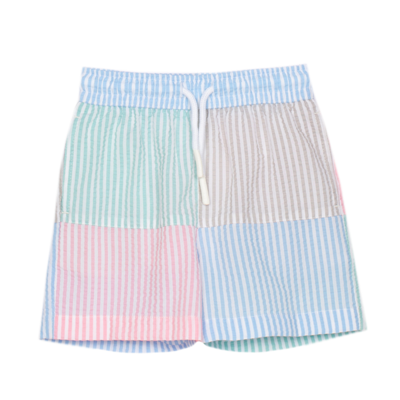 Conjunto camisa e calção multicolor da Patachou "Swimwear"