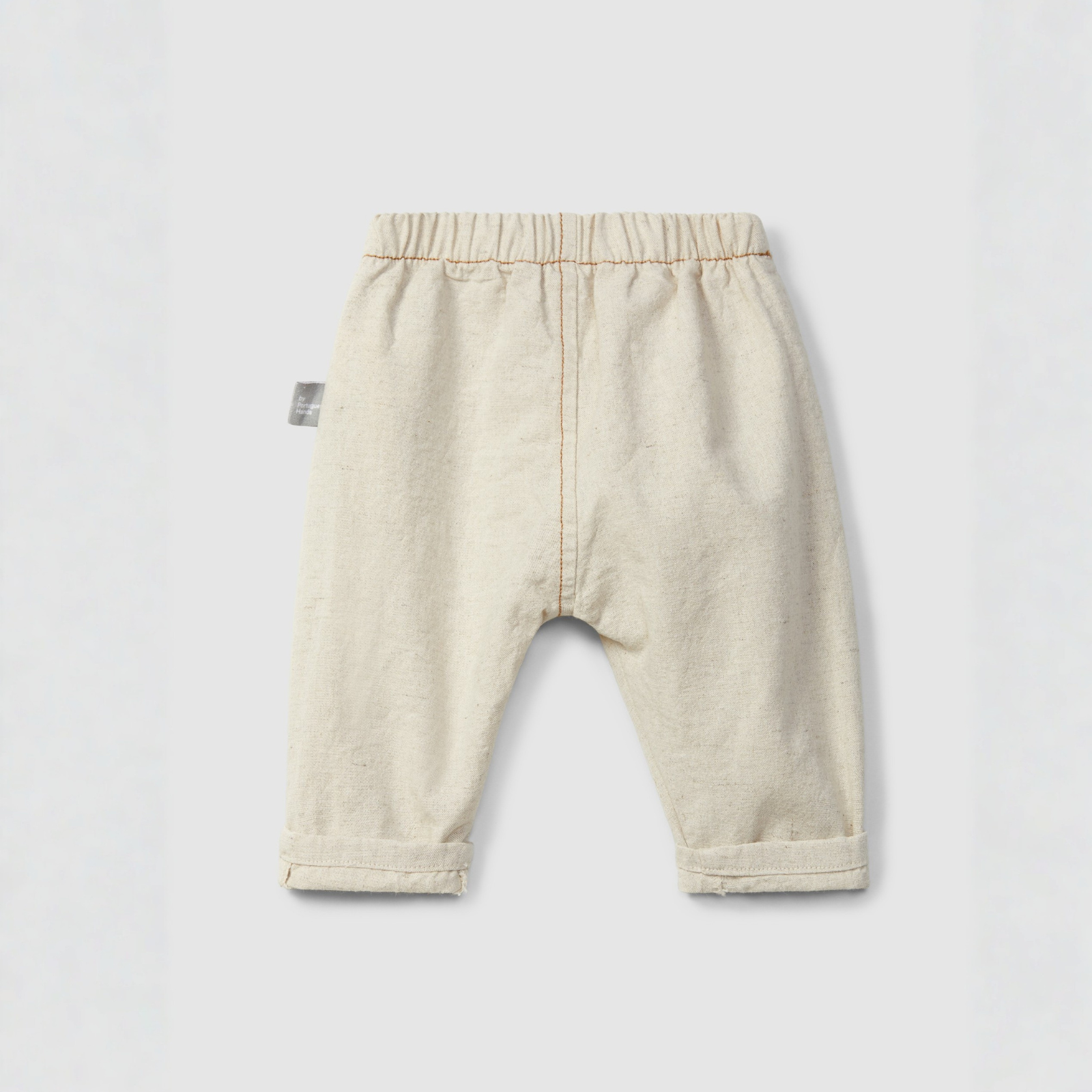 Calças pull-up estilo orgânico com bolsos da Snug