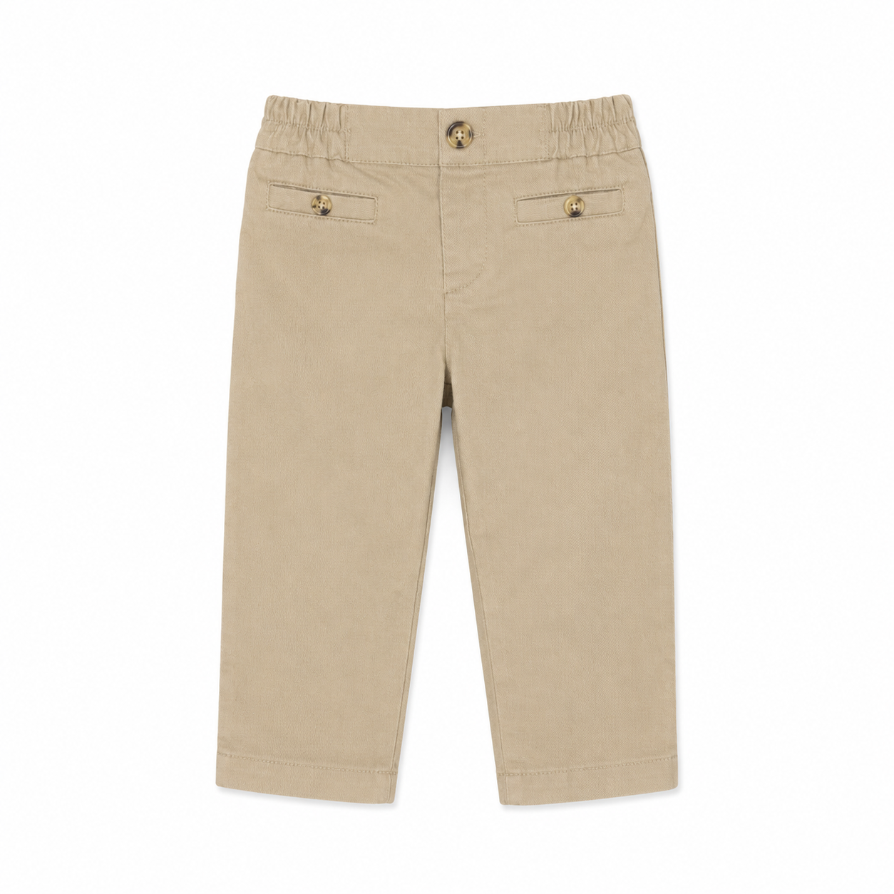 Conjunto camisa verde xadrez e calça castanha menino da Fina Ejerique