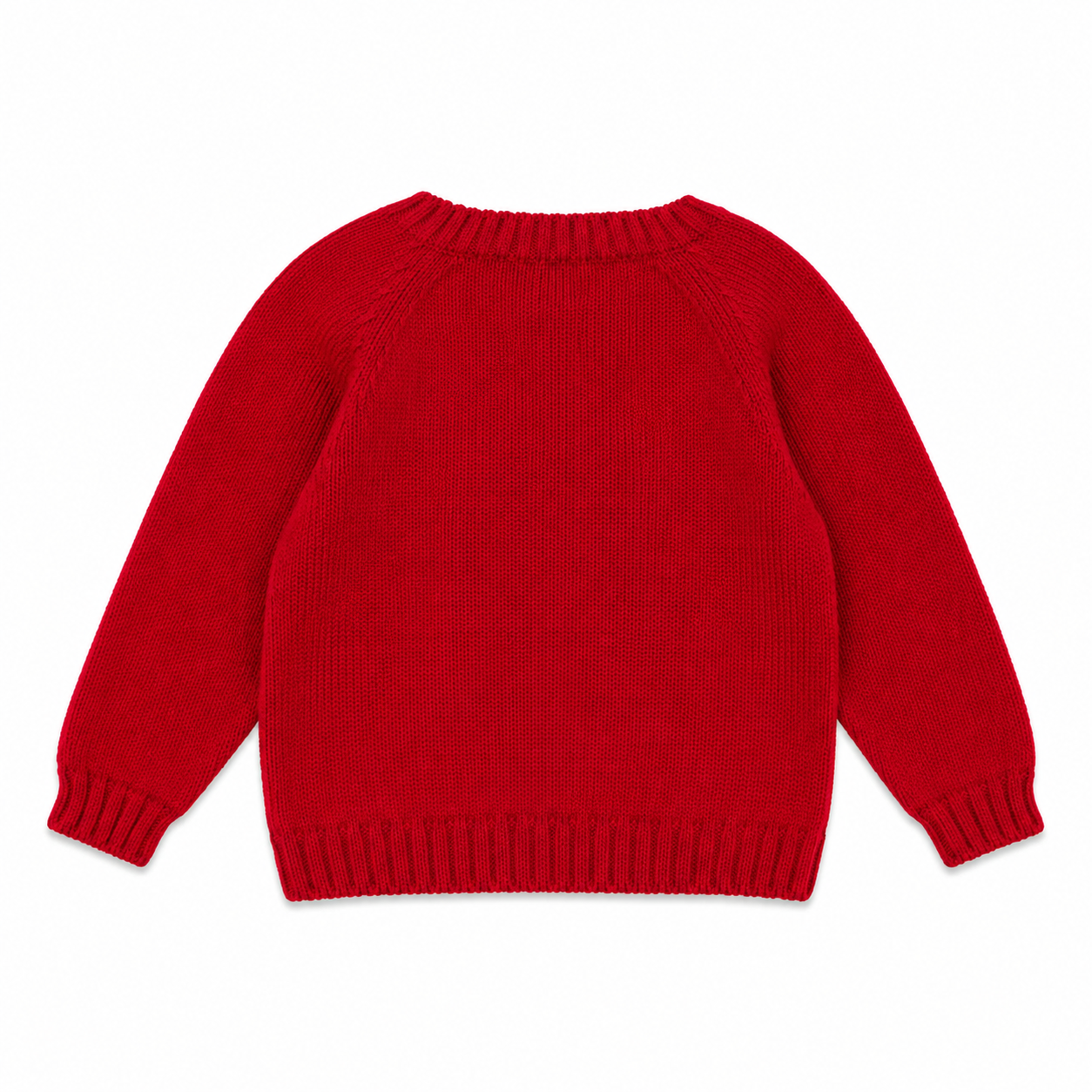 Camisola em malha vermelha com camião bordado da Fina Ejerique