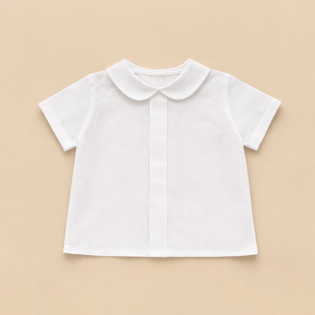 Camisa em linho pérola da Niseret