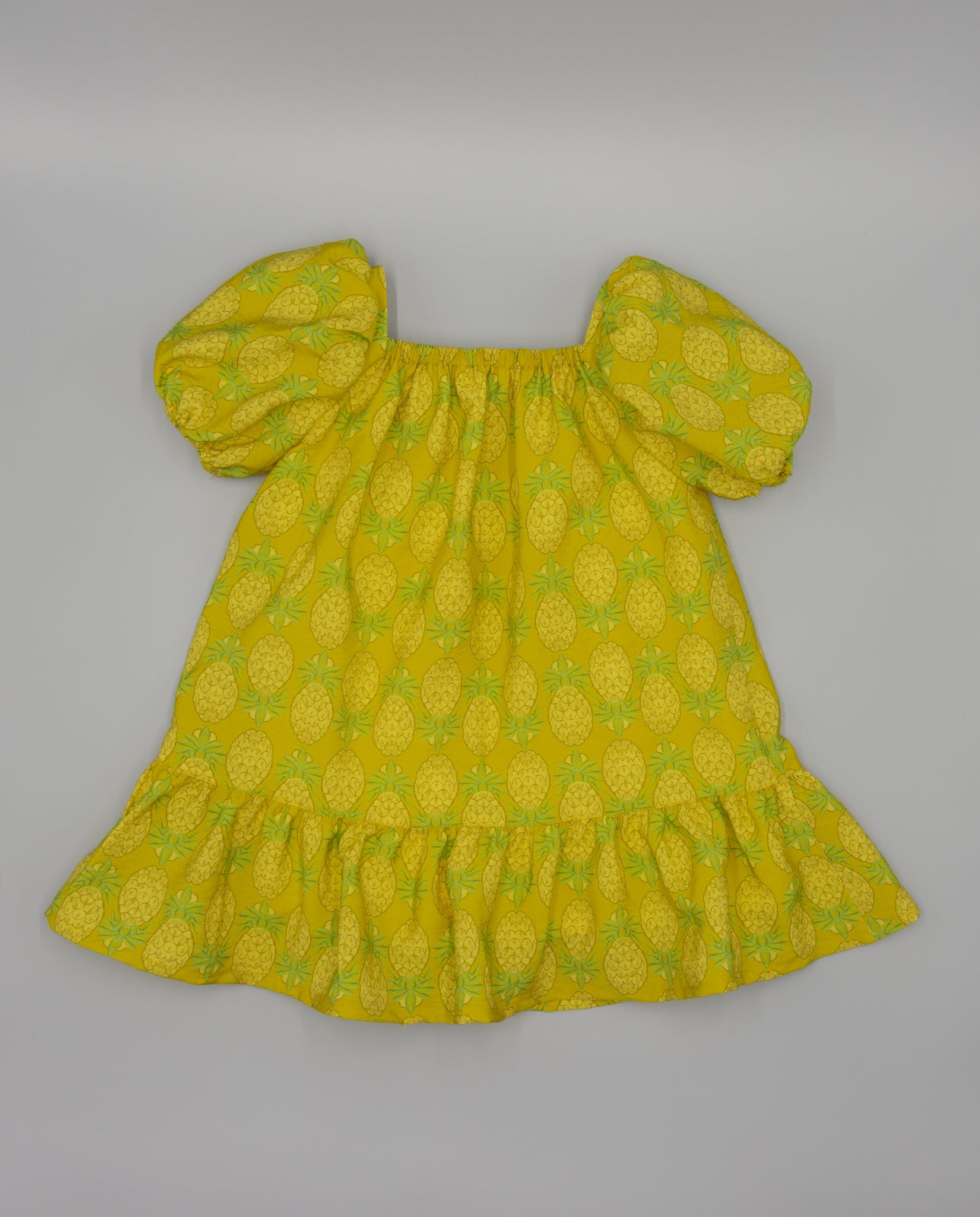 Vestido estampado para menina Fina Ejerique "YELLON"