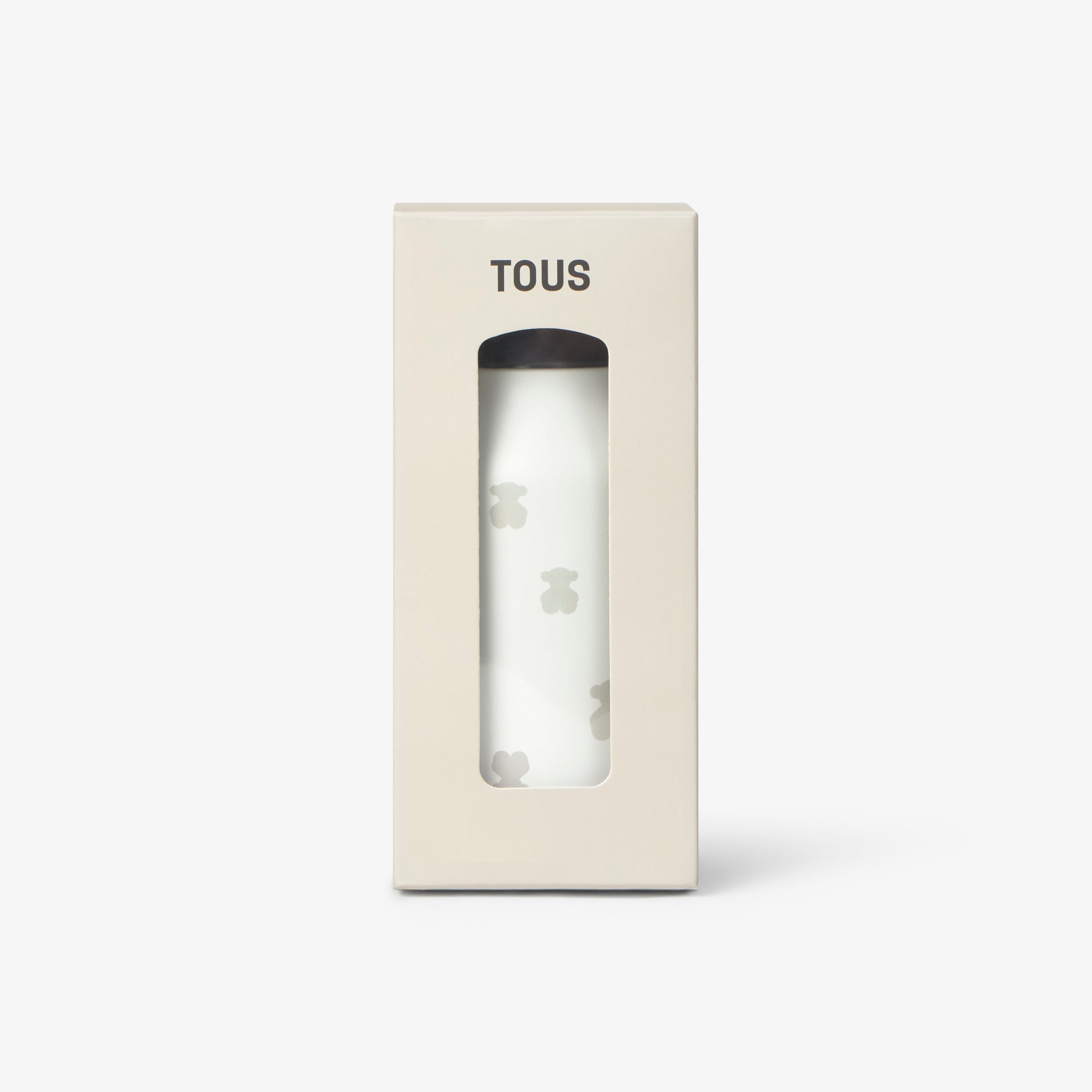 Garrafa térmica bege 350ML da Tous "Tfluffy"