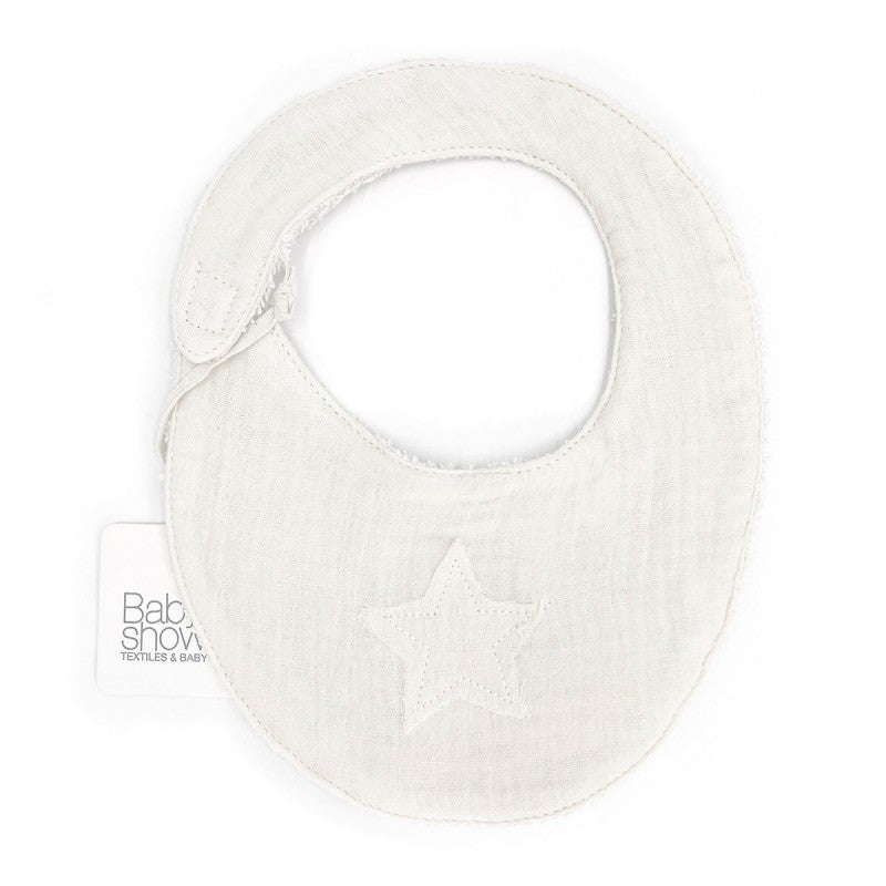 Babete da Babyshower "Star Milky White"