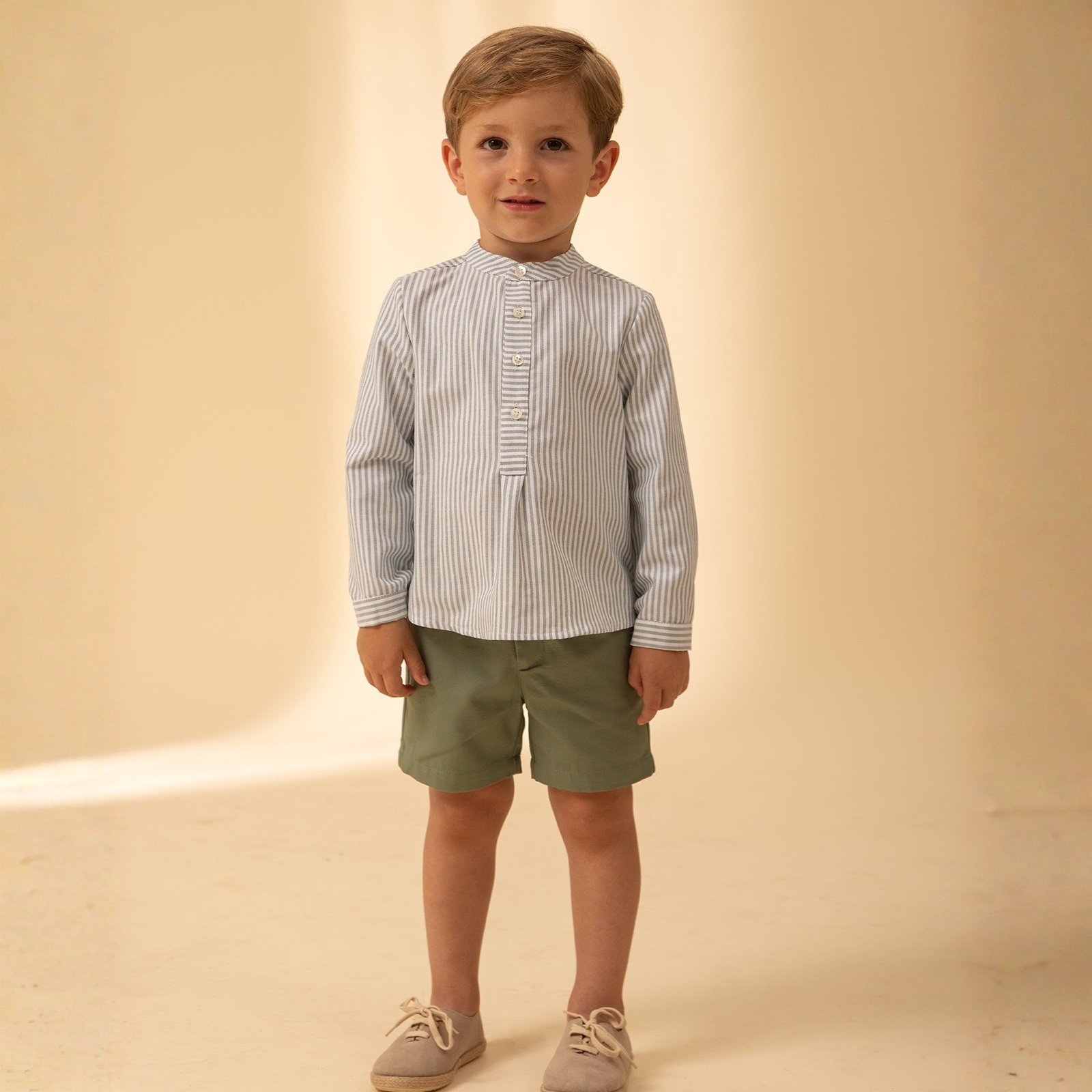 Calção verde para menino da Fina Ejerique"VERDE"