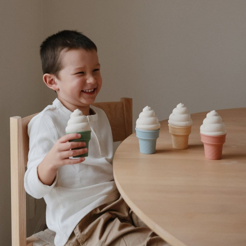 Pack 4 unidades gelados brinquedos da Mushie