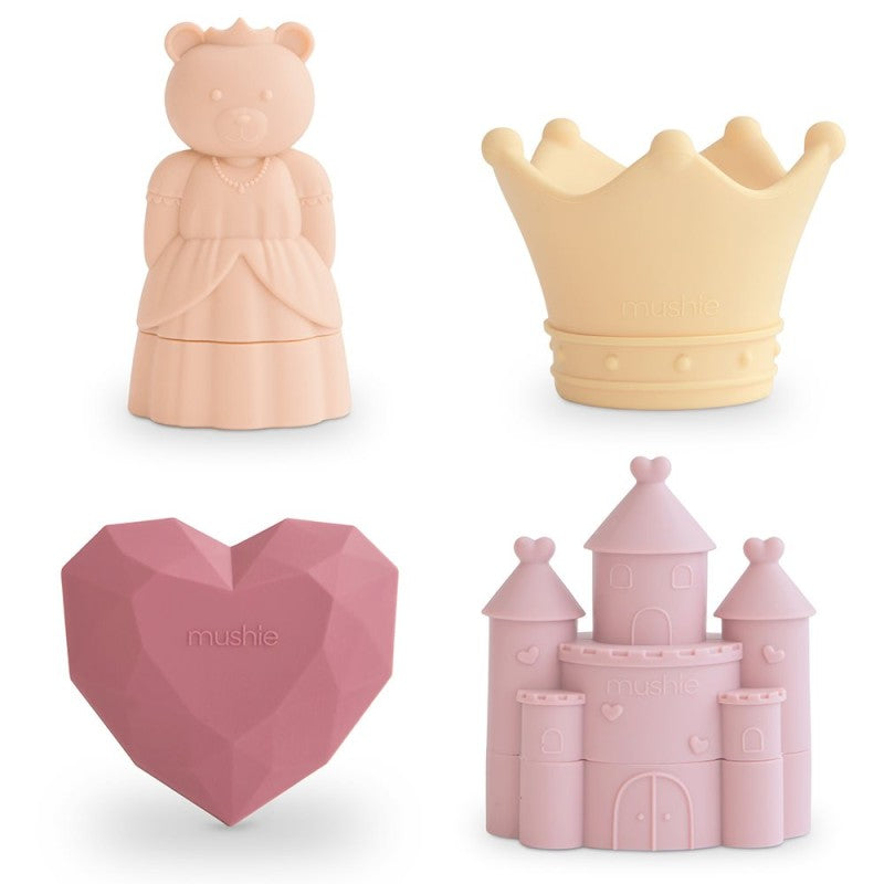 Brinquedos banho princesa 4 unidades da Mushie