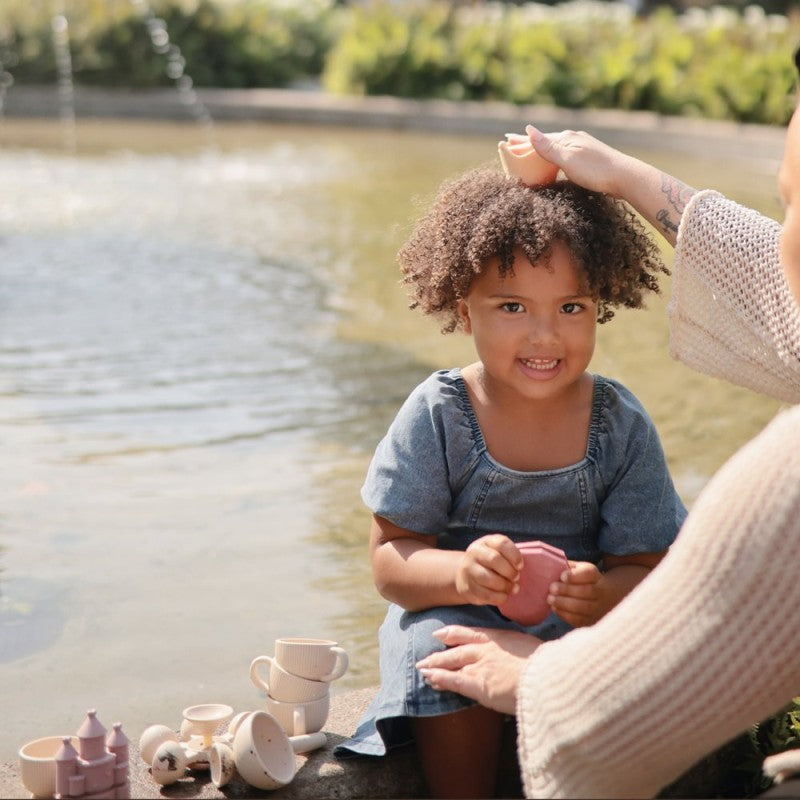 Brinquedos banho princesa 4 unidades da Mushie