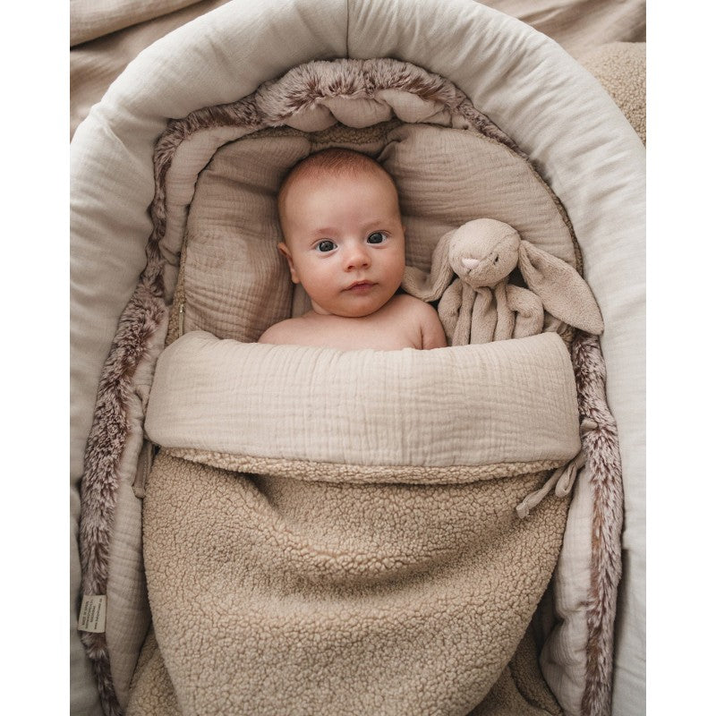 Saco de dormir confort da Babyshower "Latte Doodle"
